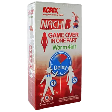 کاندوم Game over in one part warm 4in1  12 pcs ناچ کدکس